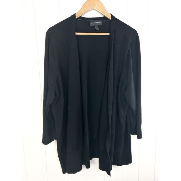 Lane Bryant Black Cozy Oversized Cardigan Size 22/24 - Picture 1 of 9
